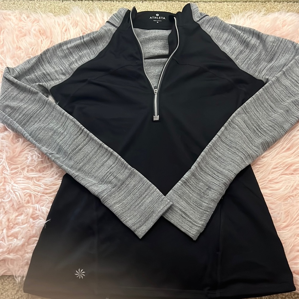 Athlete quarter zip